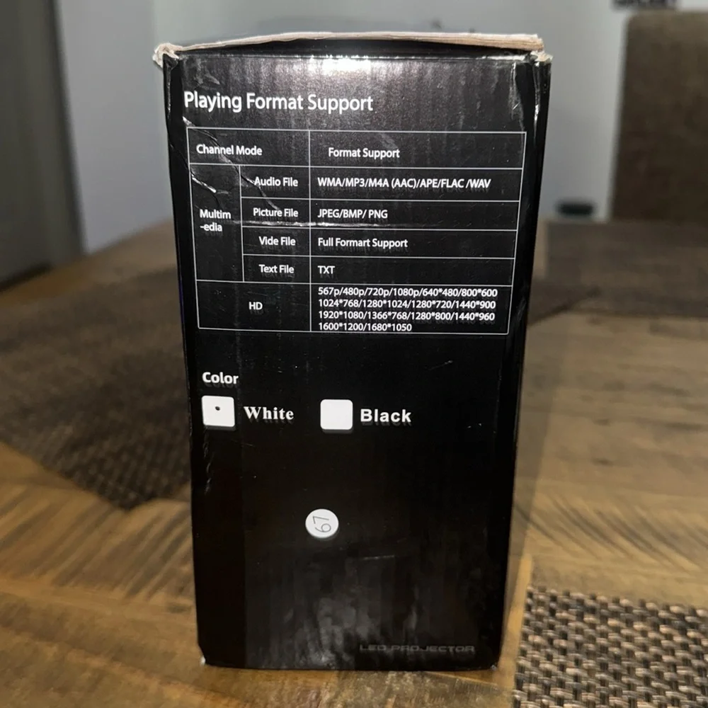 Video projector 📽️
